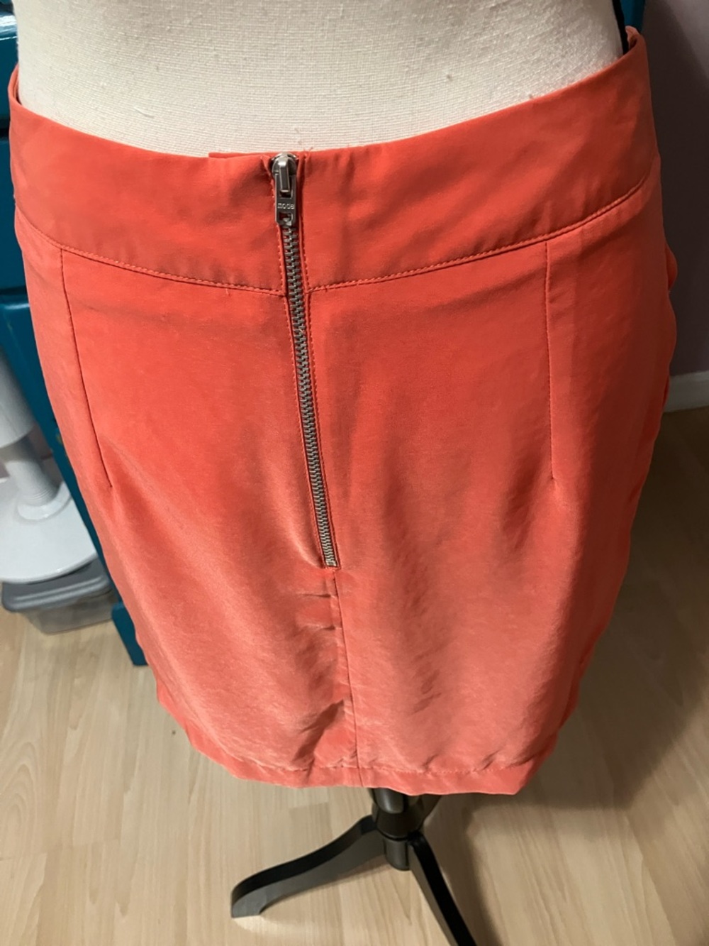 H&M Coral Bow-Front Mini Skirt - Picture 3 of 5